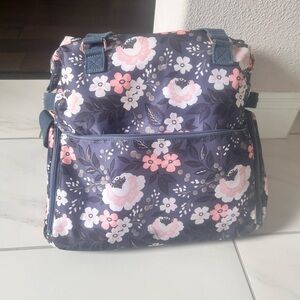 Sarah Wells pump bag and pumparoo in Lizzy design